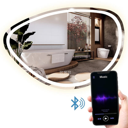 Spiegel LED 70x100cm FOG  1