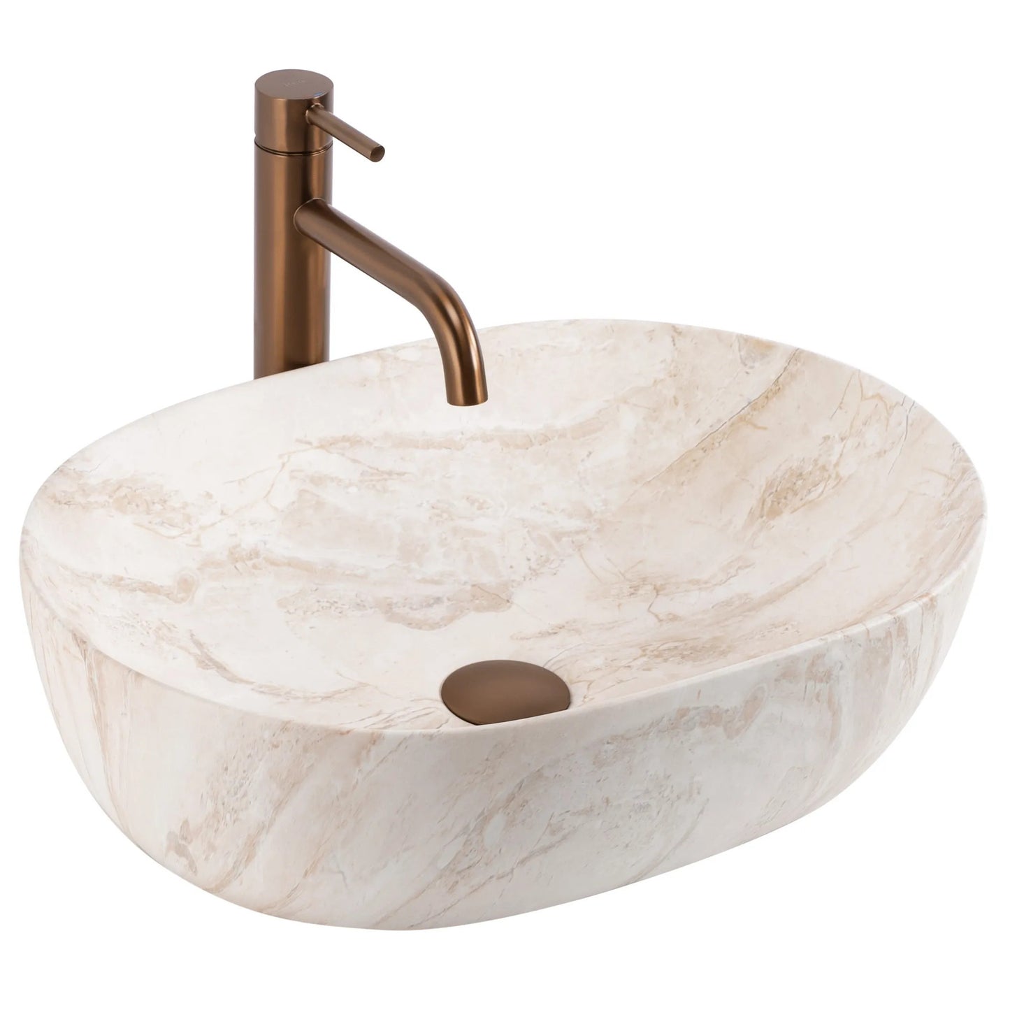 Aufsatzwaschbecken Rea Amelia Kallisto 48  1