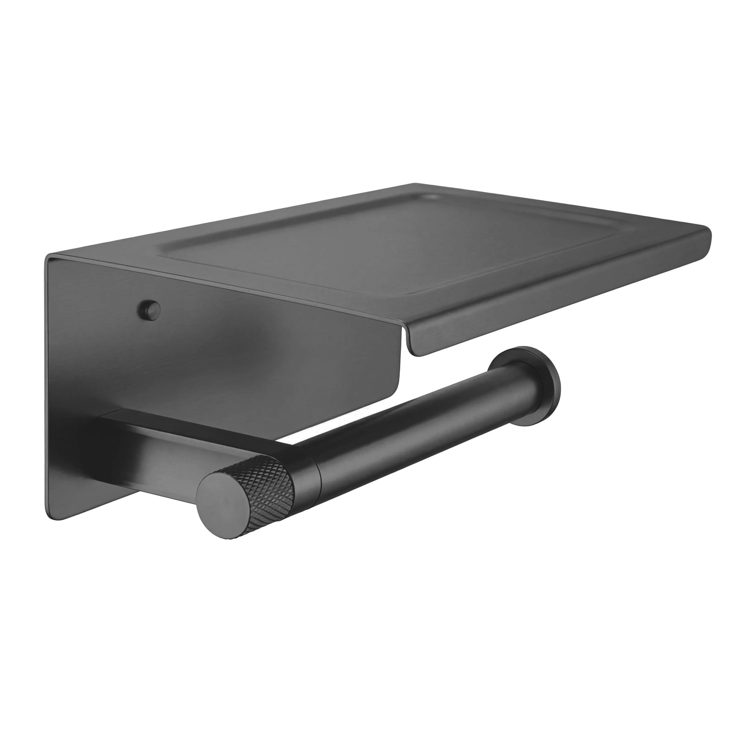 Toilettenpapierhalter mit Ablage 39105A ORI Titan  1