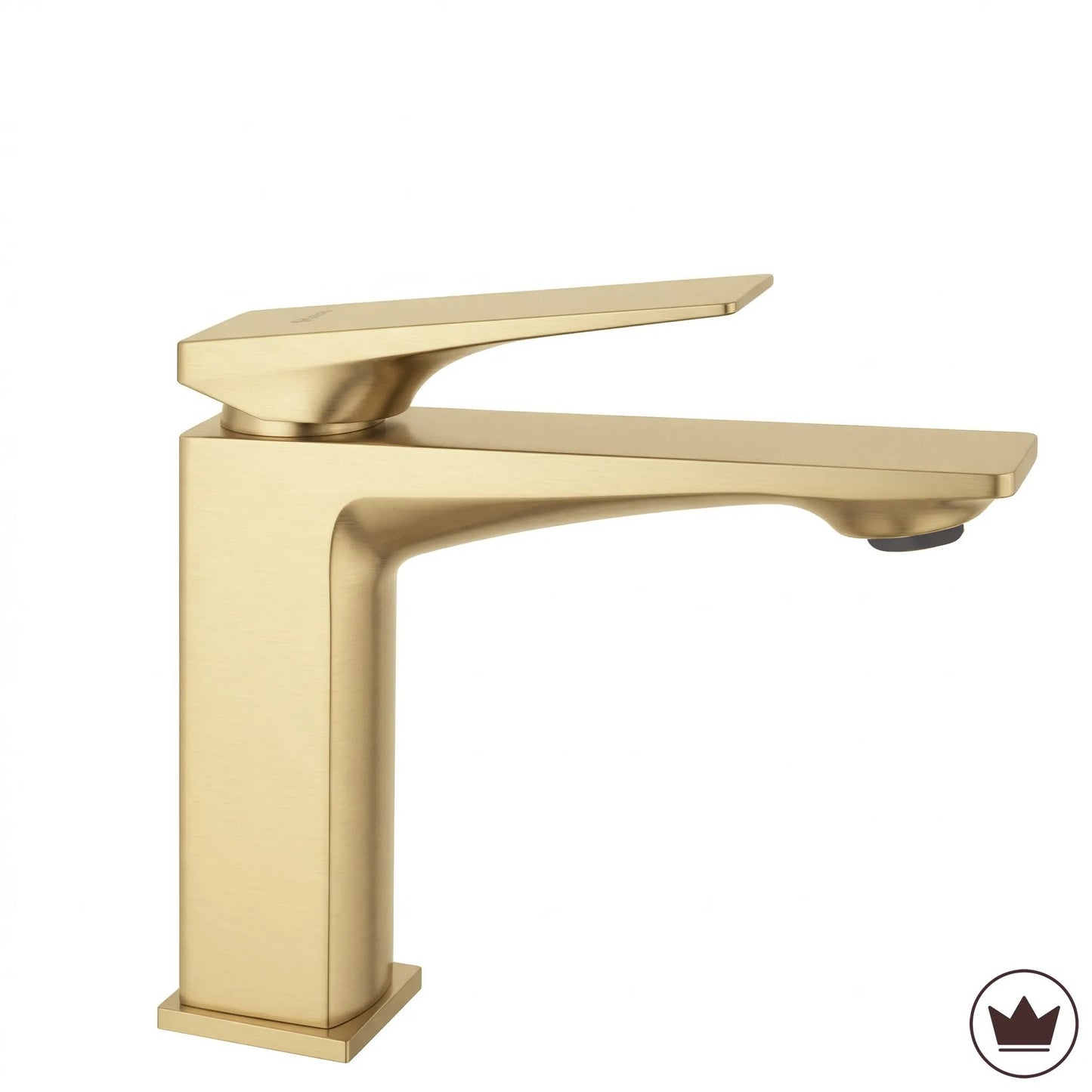 Waschbeckenarmatur PREMIUM Rea Prime Brush Gold Low  1