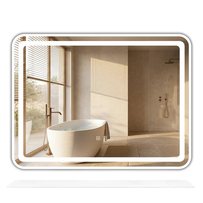 LED Regalspiegel 80x60 cm L-8060  1