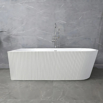 Acryl Eckbadewanne WENUS LEFT 170cm Gebürstete Kupfer Stöpselabdeckung 1