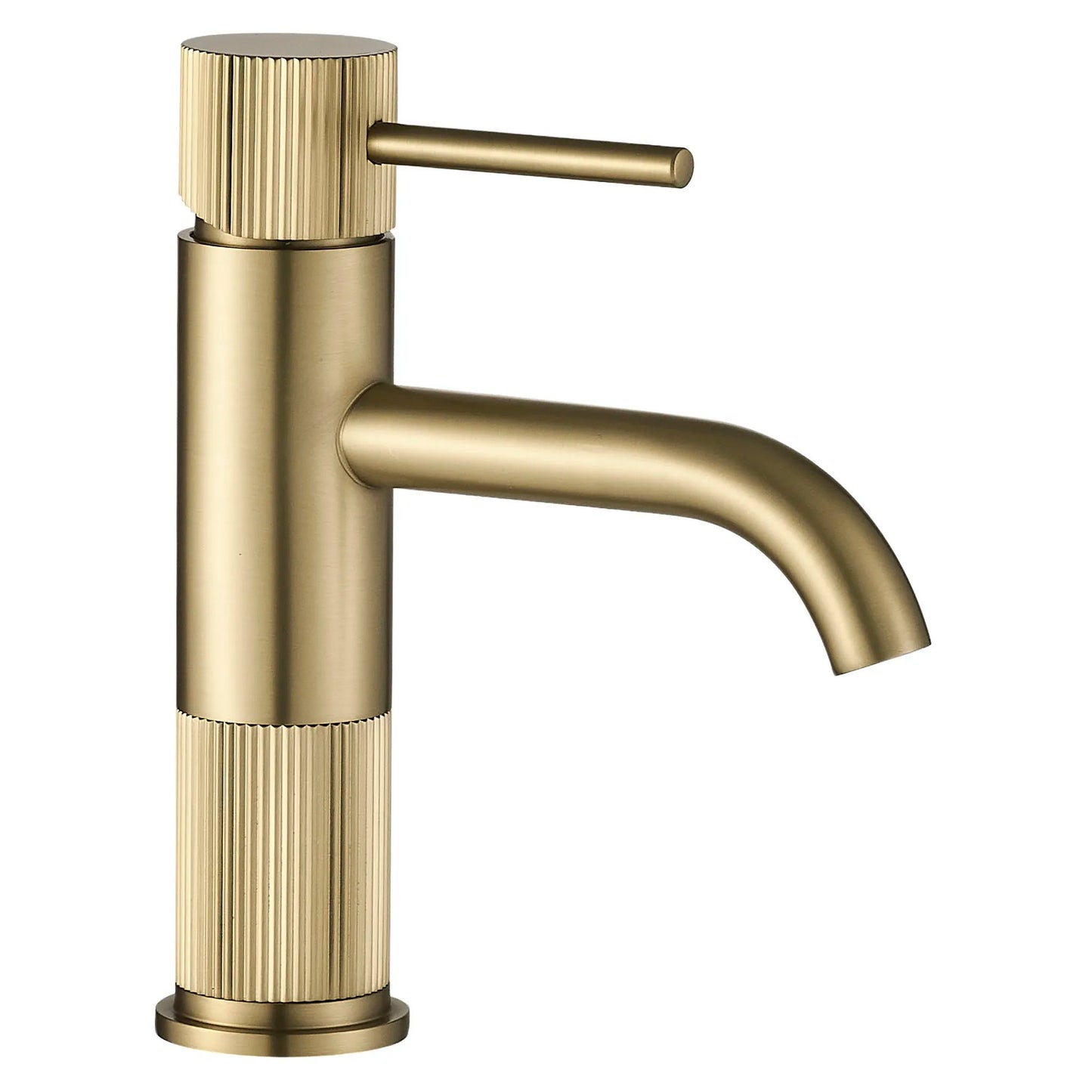 Waschbeckenarmatur Rea Lungo Stripe Brush Gold Low  1