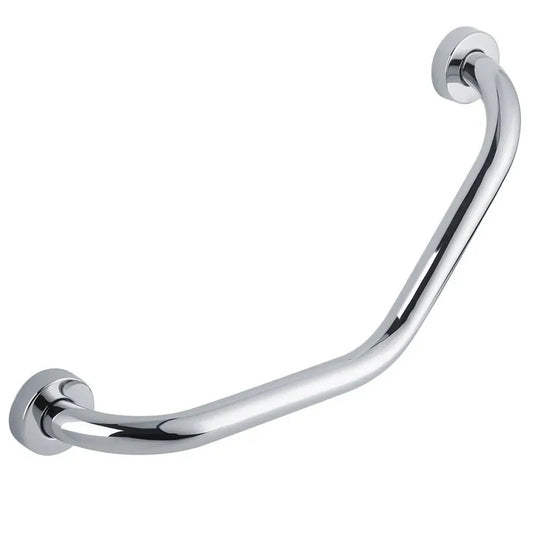 Angewinkelte Badezimmer-Haltestange Chrome  1