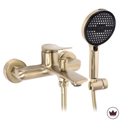 Badewannenarmatur PREMIUM REA Vision Brush Gold  1