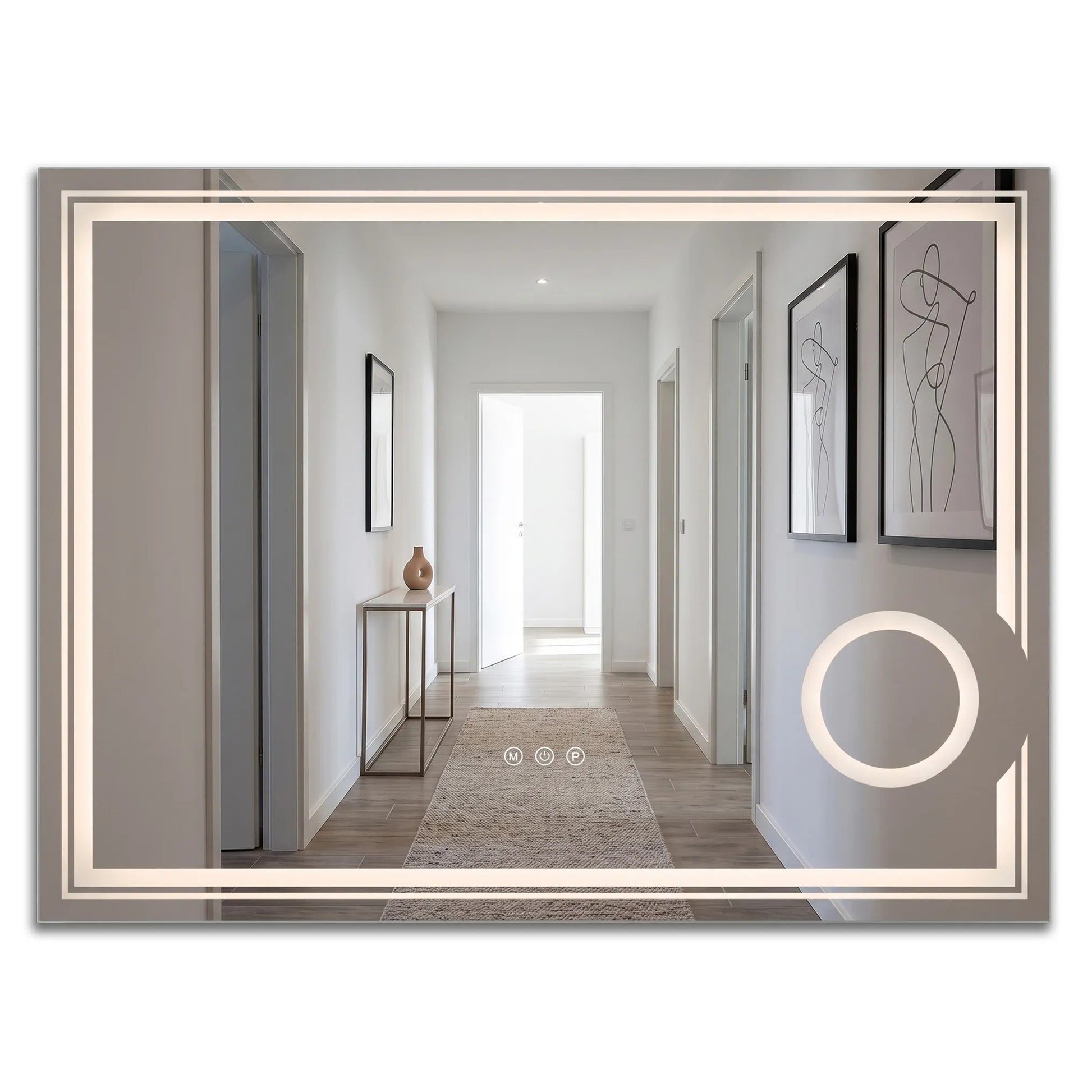 Spiegel LED 80x60cm HAVEN  1