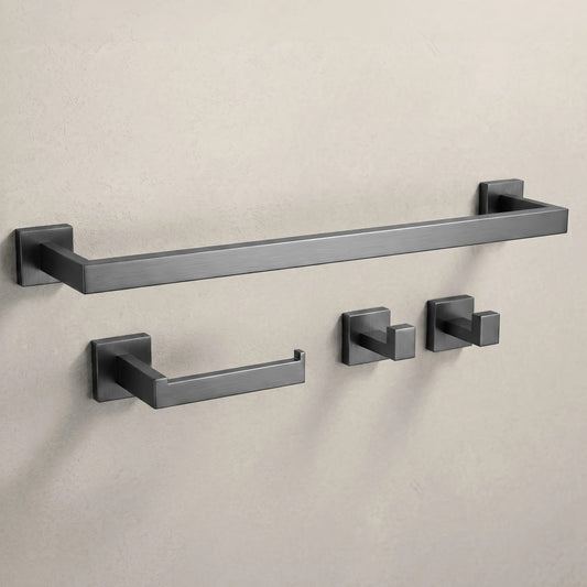 Badezimmer-Accessoire-Set Rio Titan  4-teilig  1