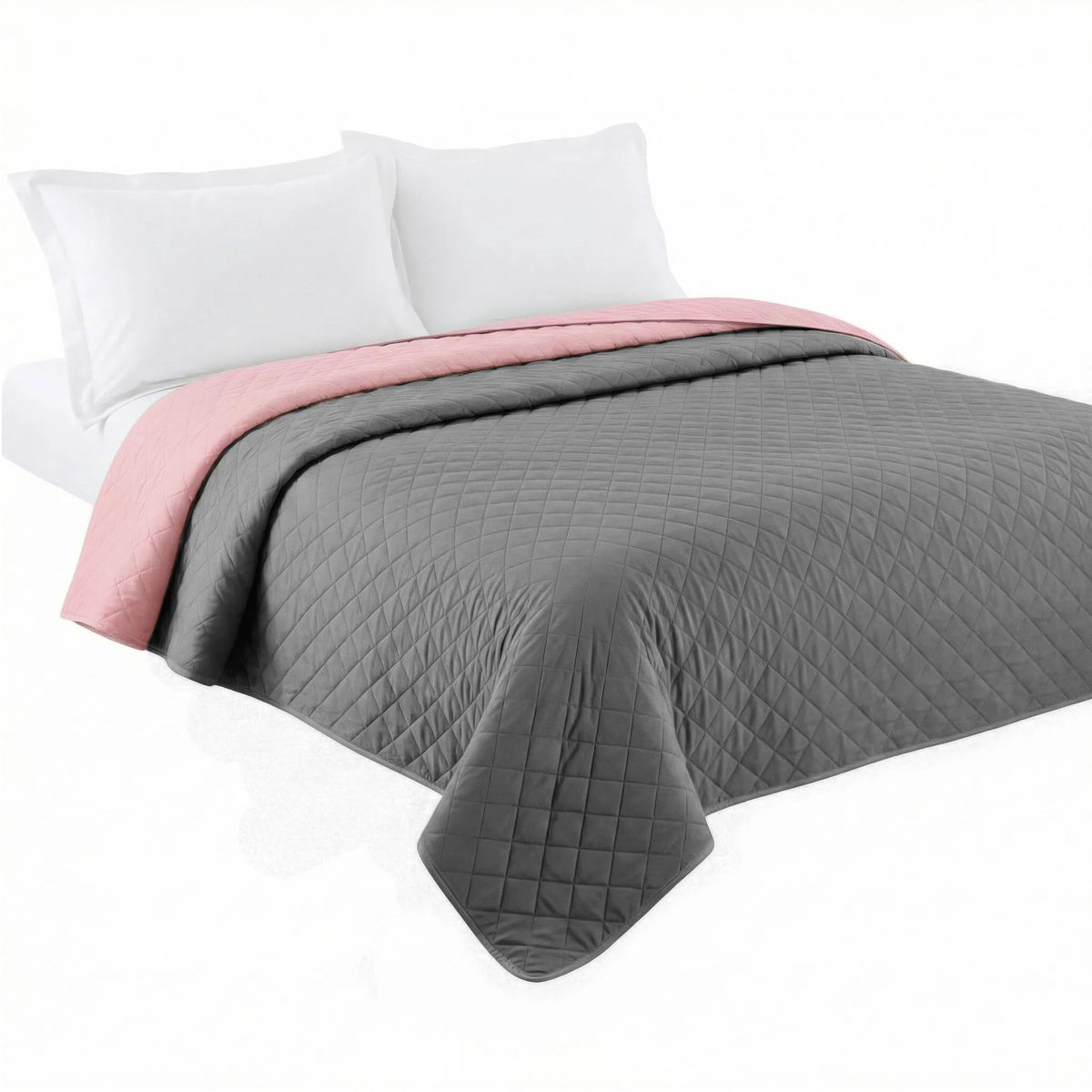 Tagesdecke Inez D. Grey-pink 220x240 1