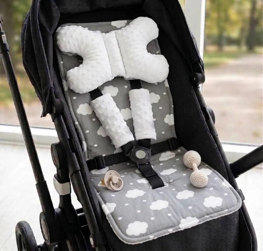 Kinderwagen Sitzeinlage 4in1 White Cloud 1