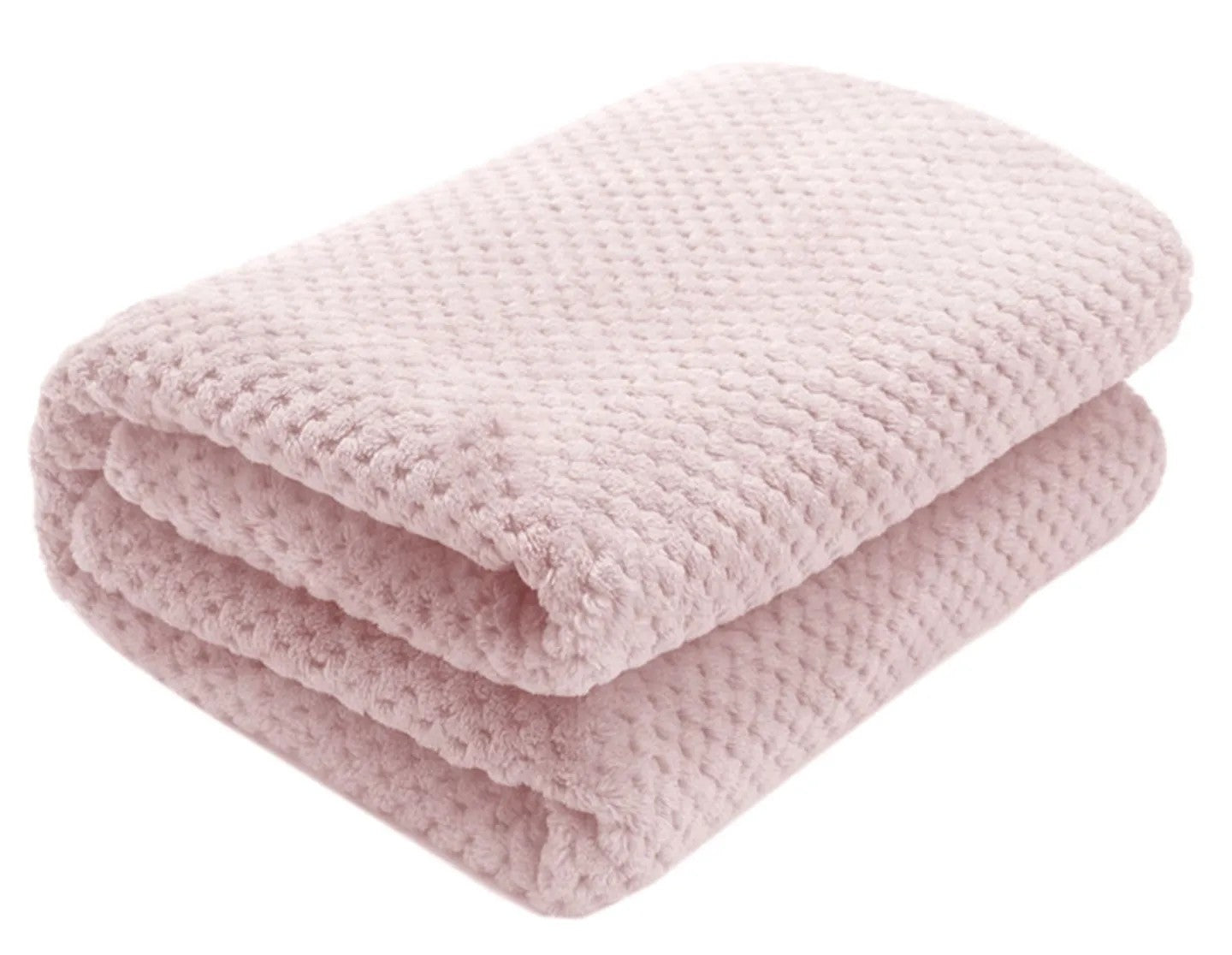 Plüsch Kuscheldecke Diamond Dirty Pink 200x220 1