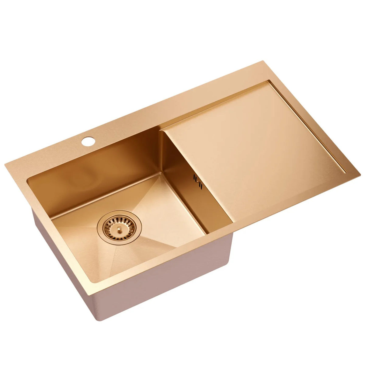 Edelstahlspüle RUSSEL 111 Copper 1