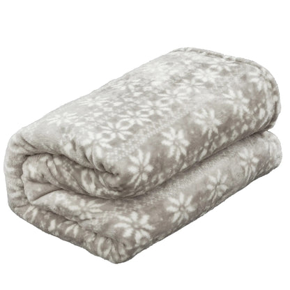 Kuscheldecke Snow Dark Grey 1