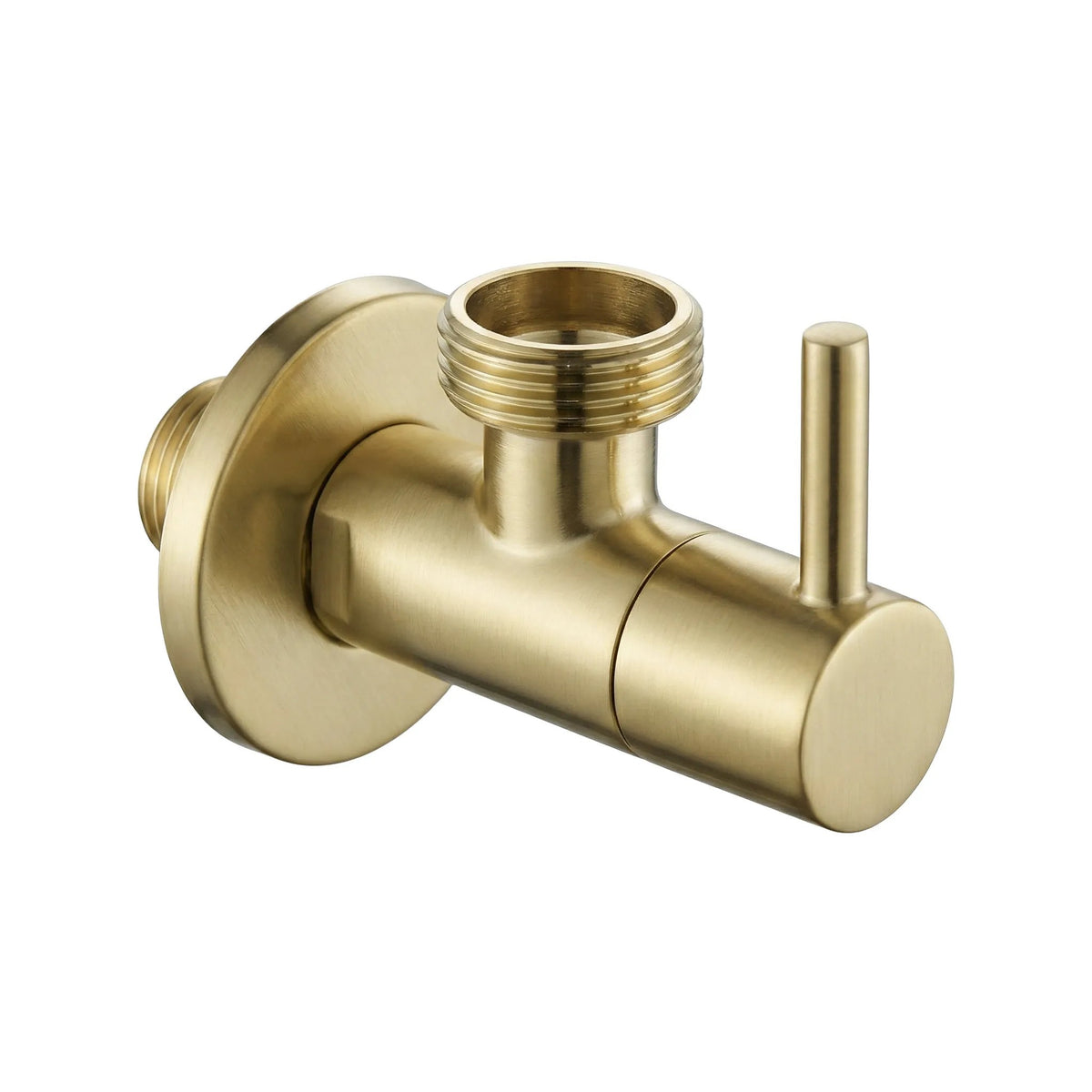 Eckventil 1/2" X 3/4" Brush Gold 1