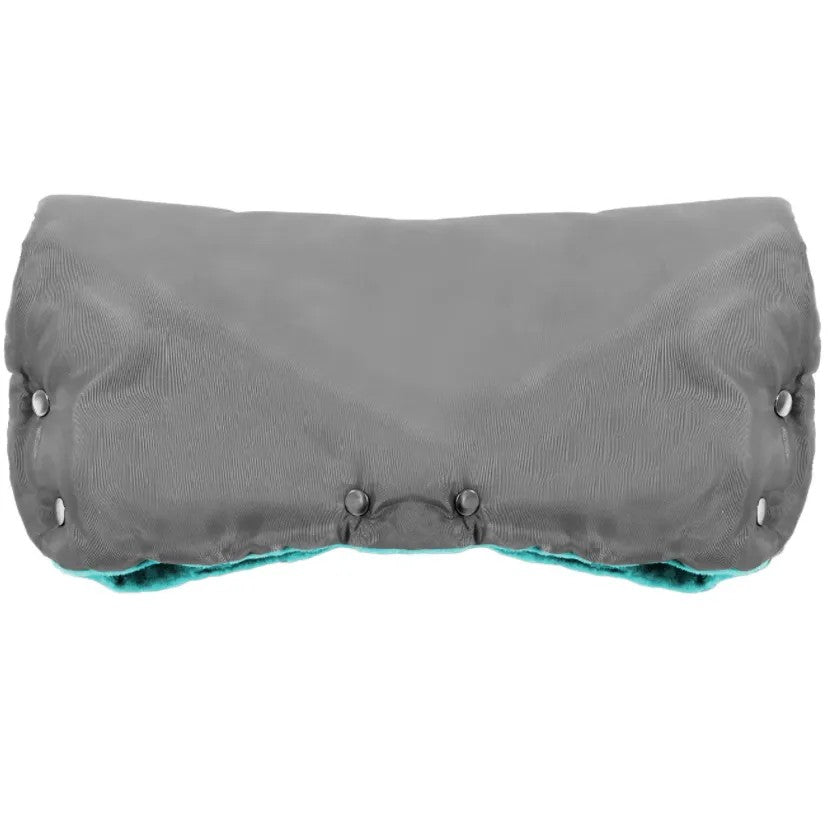 Handmuff Handwärmer Kinderwagen Grey-Mint 1