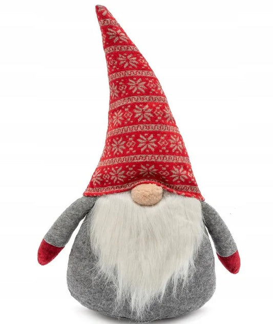 Weihnachtszwerg 50cm RED/GREY YX-019 1