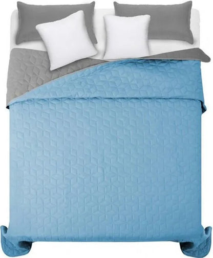 Tagesdecke Diamante L.Grey / Blue 200x220 1