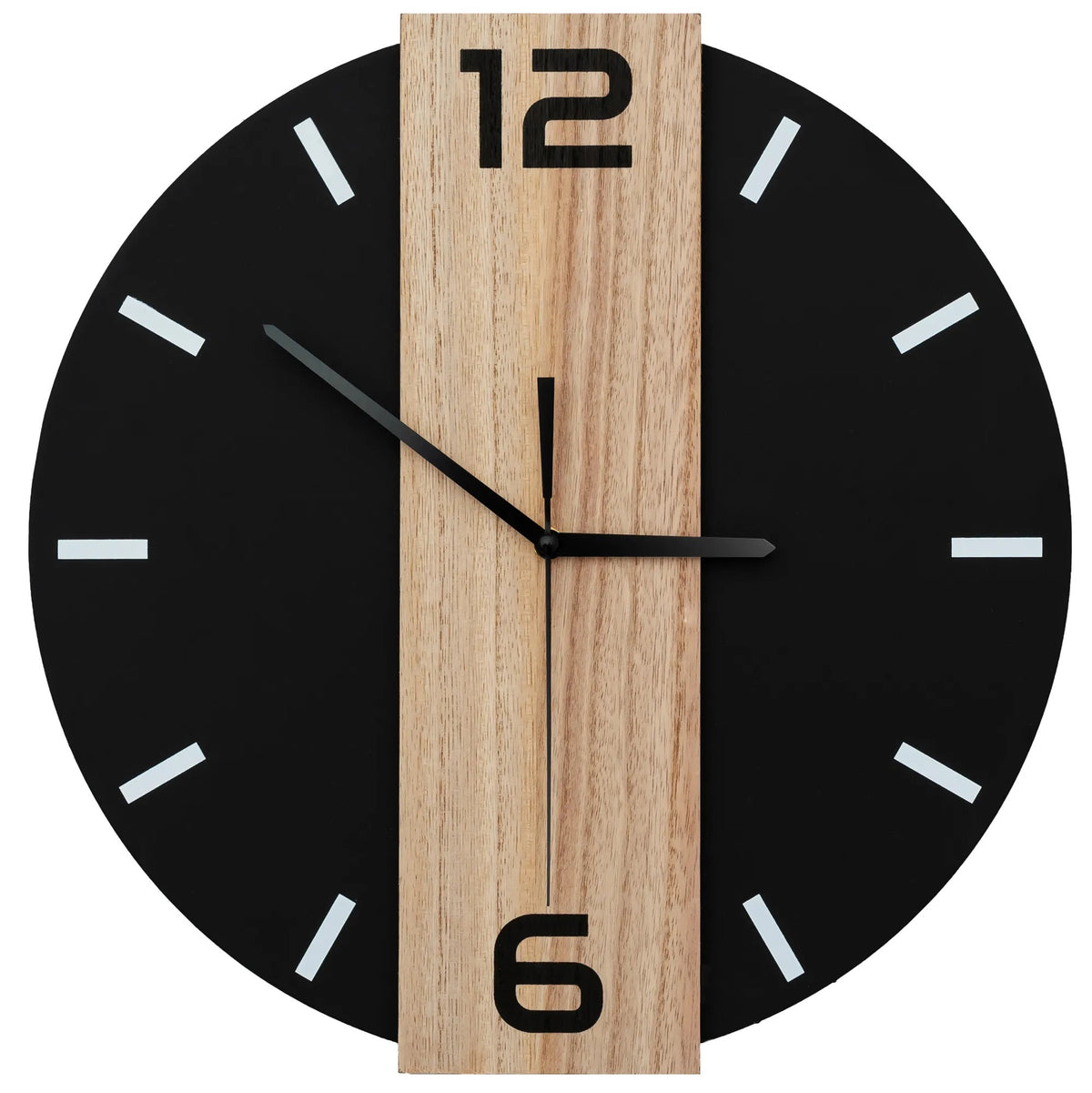 Wanduhr Loft Round 35 Cm Metall/Holz MC70901 1