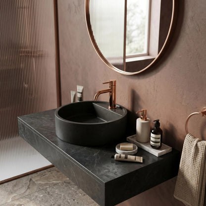 Waschbeckenarmatur Rea Lungo Copper Low 1