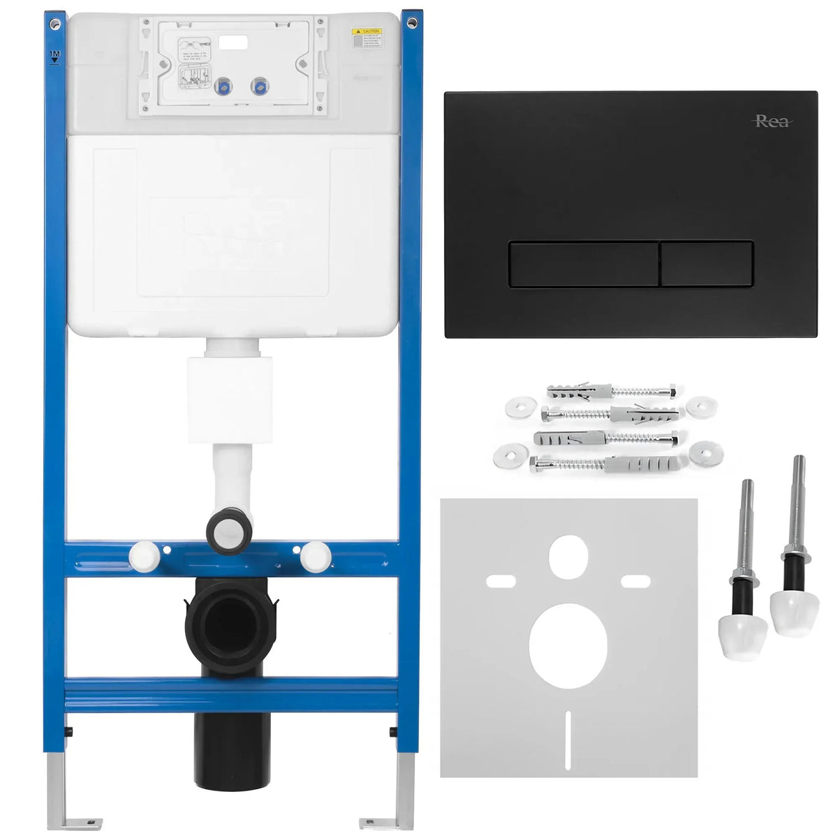 Vorwandelement Für WC K011A-Q Rea HD Black 1