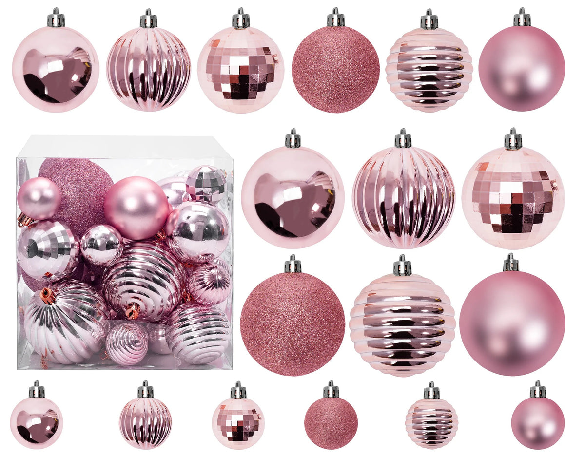 Christbaumkugeln 311433 ROSE RED 1
