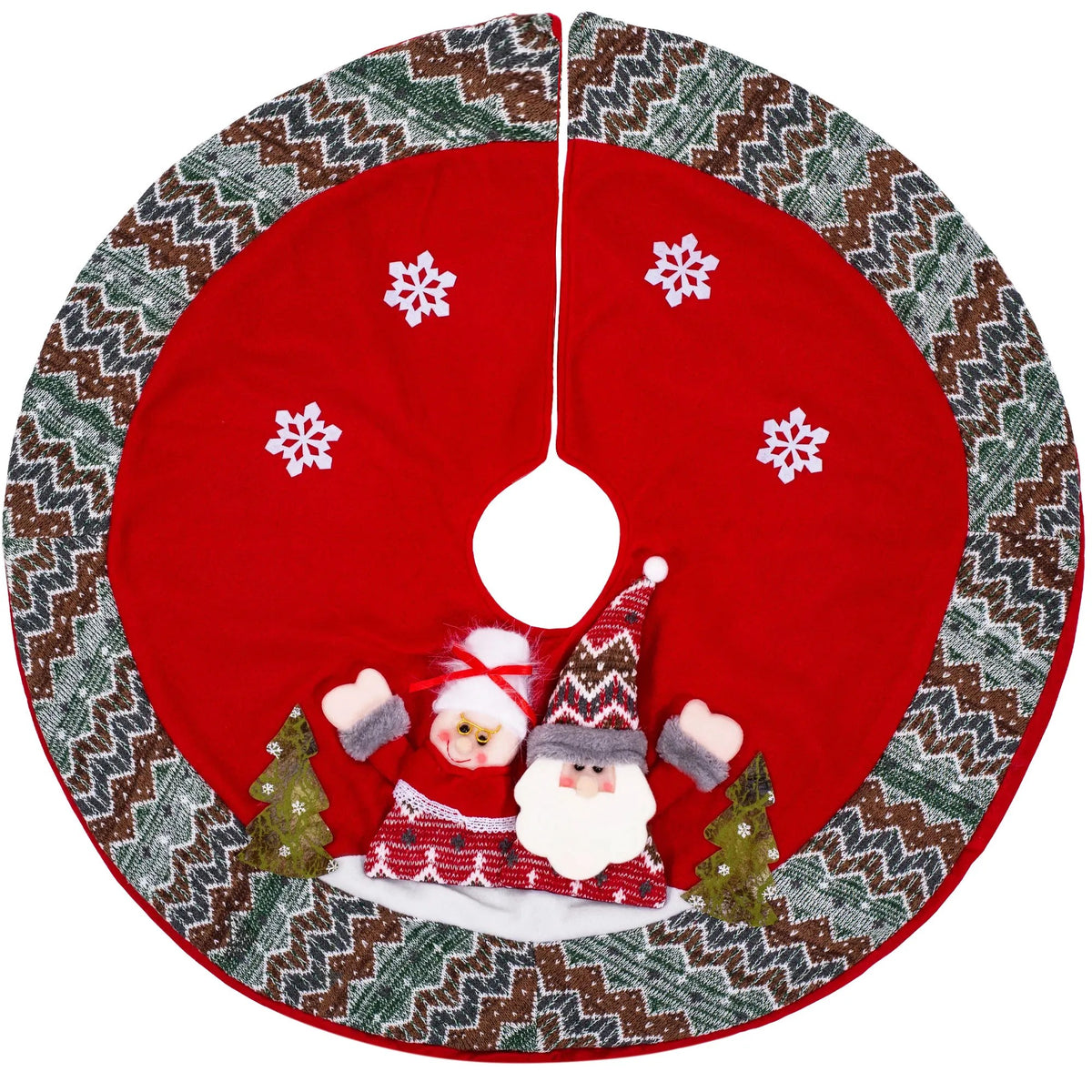 Weihnachtsbaum-Matte Red 80cm 1