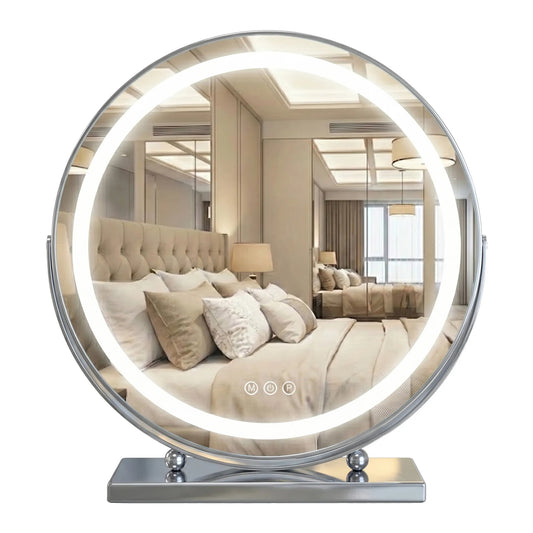 Spiegel LED MAKE-UP Chrome 50 cm  1