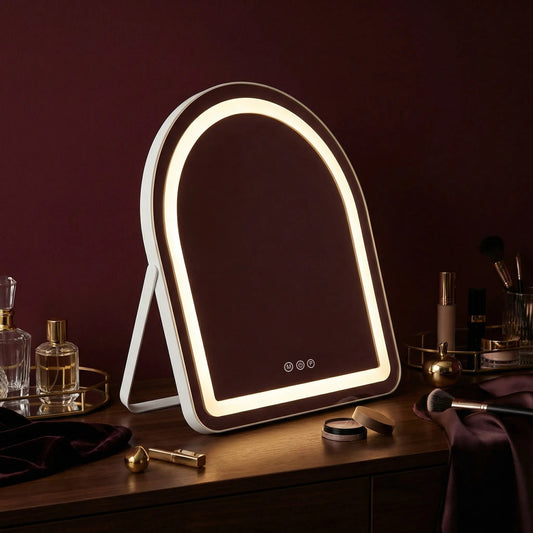 Spiegel LED GLAM White 40x45cm  1