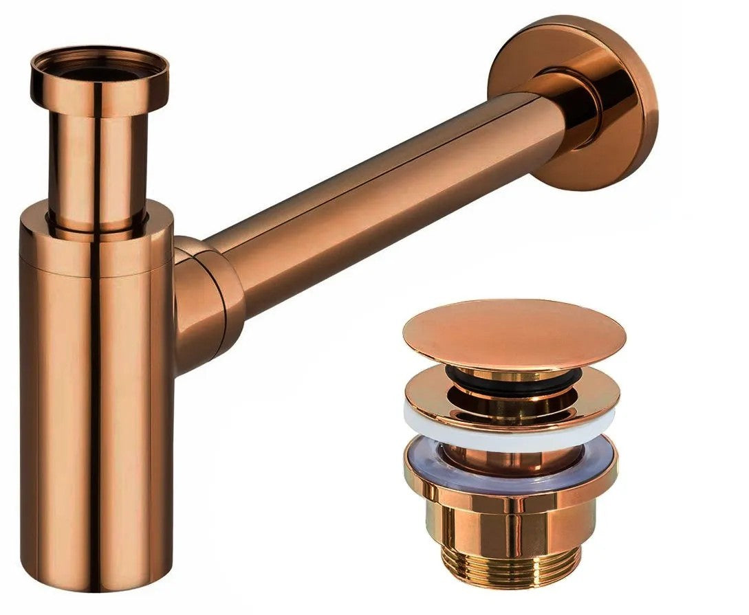 Siphon universell Klik-Klak Rea Copper  1