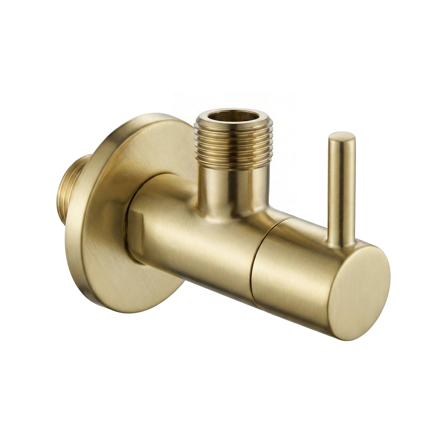 Eckventil 1/2" x 3/8" Brush Gold  1