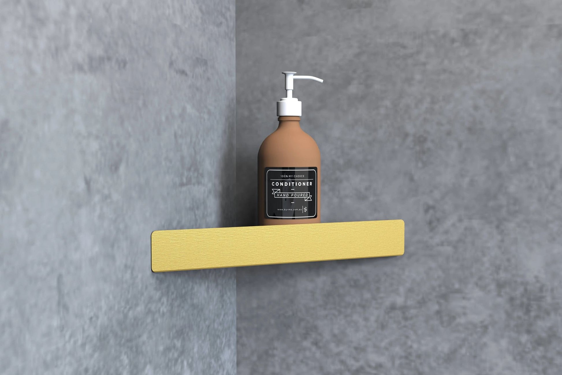 Badezimmerregal SF07 gold brush  3