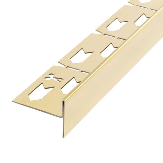 Gefälleprofil 120cm Gold rechte 1