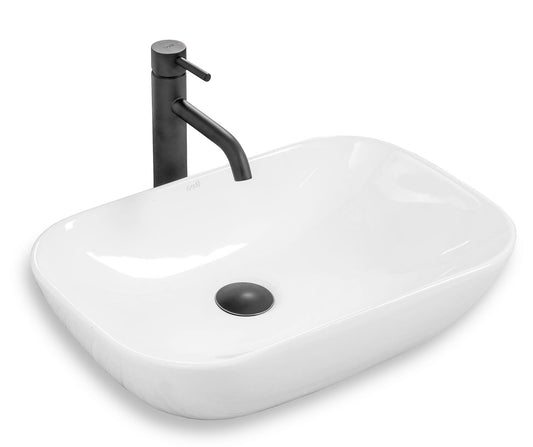 Aufsatzwaschbecken Rea Claudia 9447 white 1