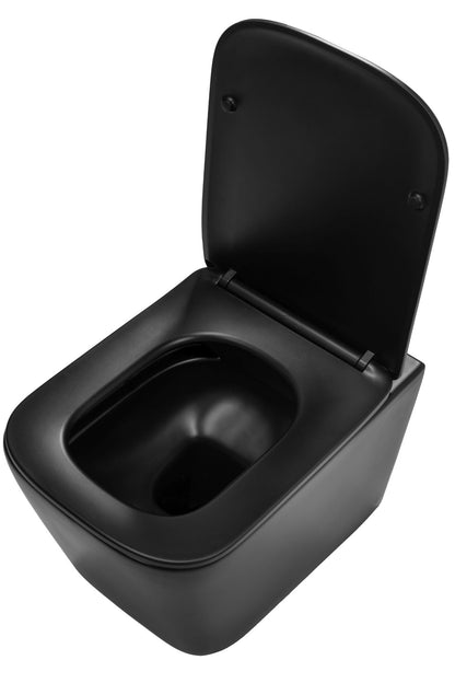 WC Schüssel Randlos Rea Julio Black Matt  3