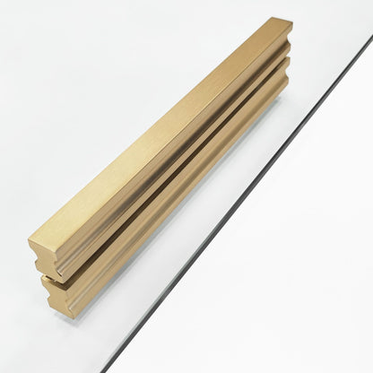 Duschkabine Rea Montana Double Gold Brush 80x80  6