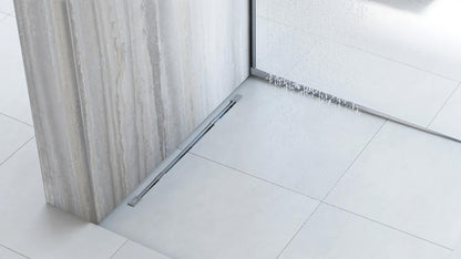 Gefälleprofil 100cm Brush Nickel linke 8