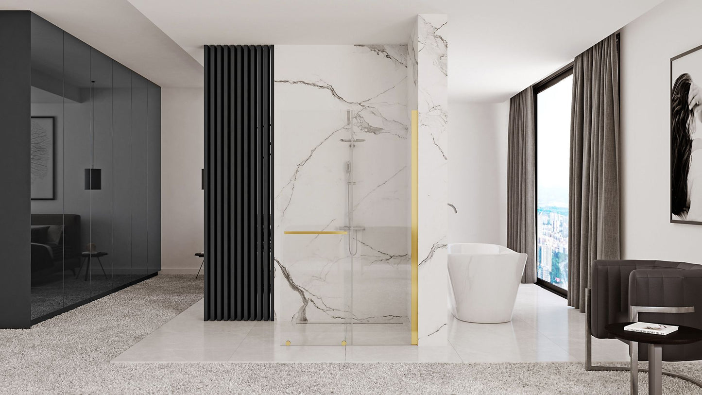 Duschwand Rea Cortis GOLD 100  3