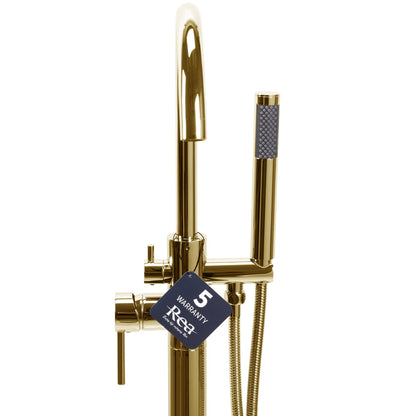 Frei stehende Armatur Rea MONO Gold 2