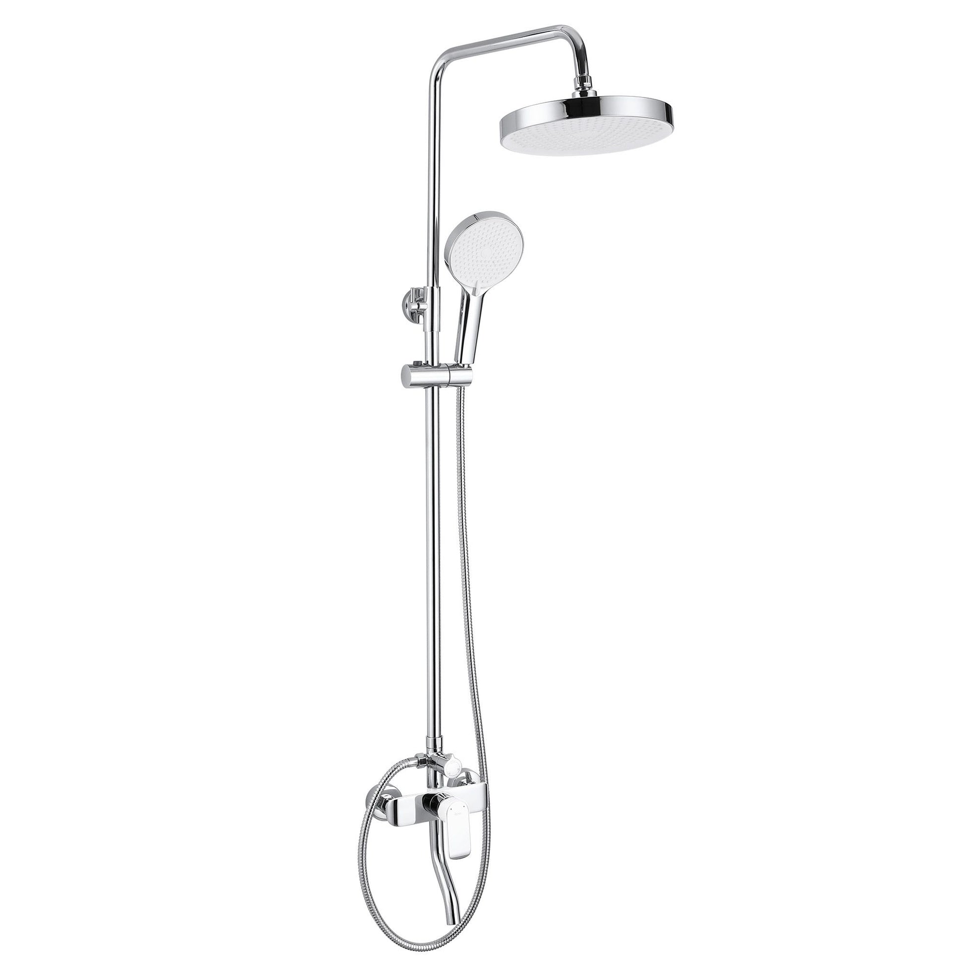 Duschgarnitur REA BLOOM WHITE CHROME  2