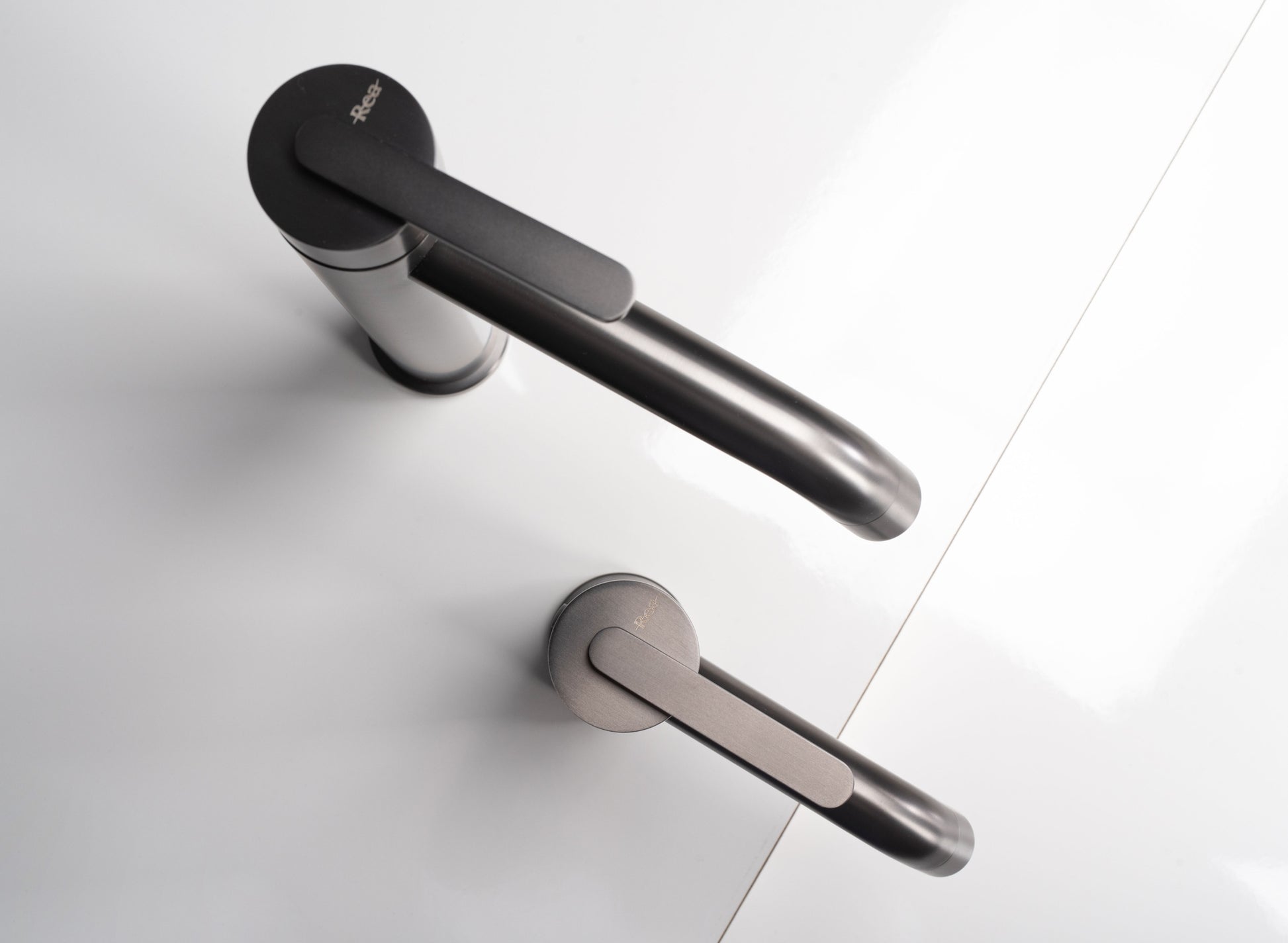 Waschbeckenarmatur Rea Ontario Gun Grey  5
