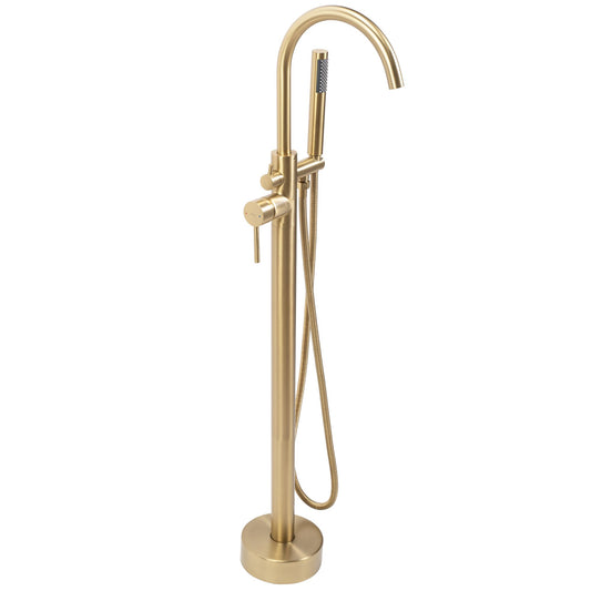 Frei stehende Armatur Rea MONO Gold Brush 1
