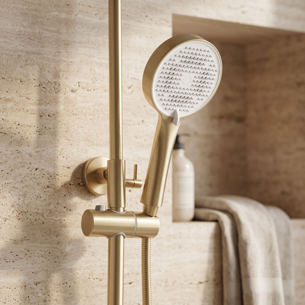 Duschgarnitur Rea Grace Brush Gold 6