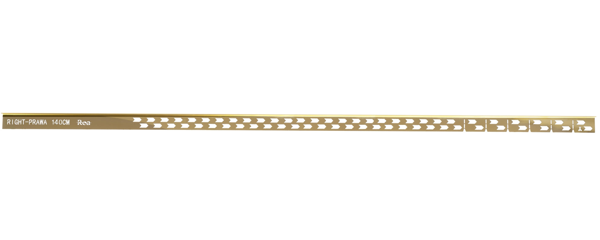 Gefälleprofil 140cm Gold rechte 4