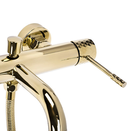 Wannenarmatur Rea Lungo Diamond Gold  7