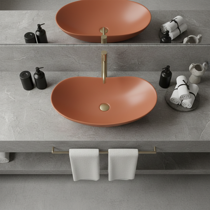 Aufsatzwaschbecken Rea Royal Cinnamon Matt  3