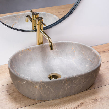 Aufsatzwaschbecken Rea Lara Beige 2