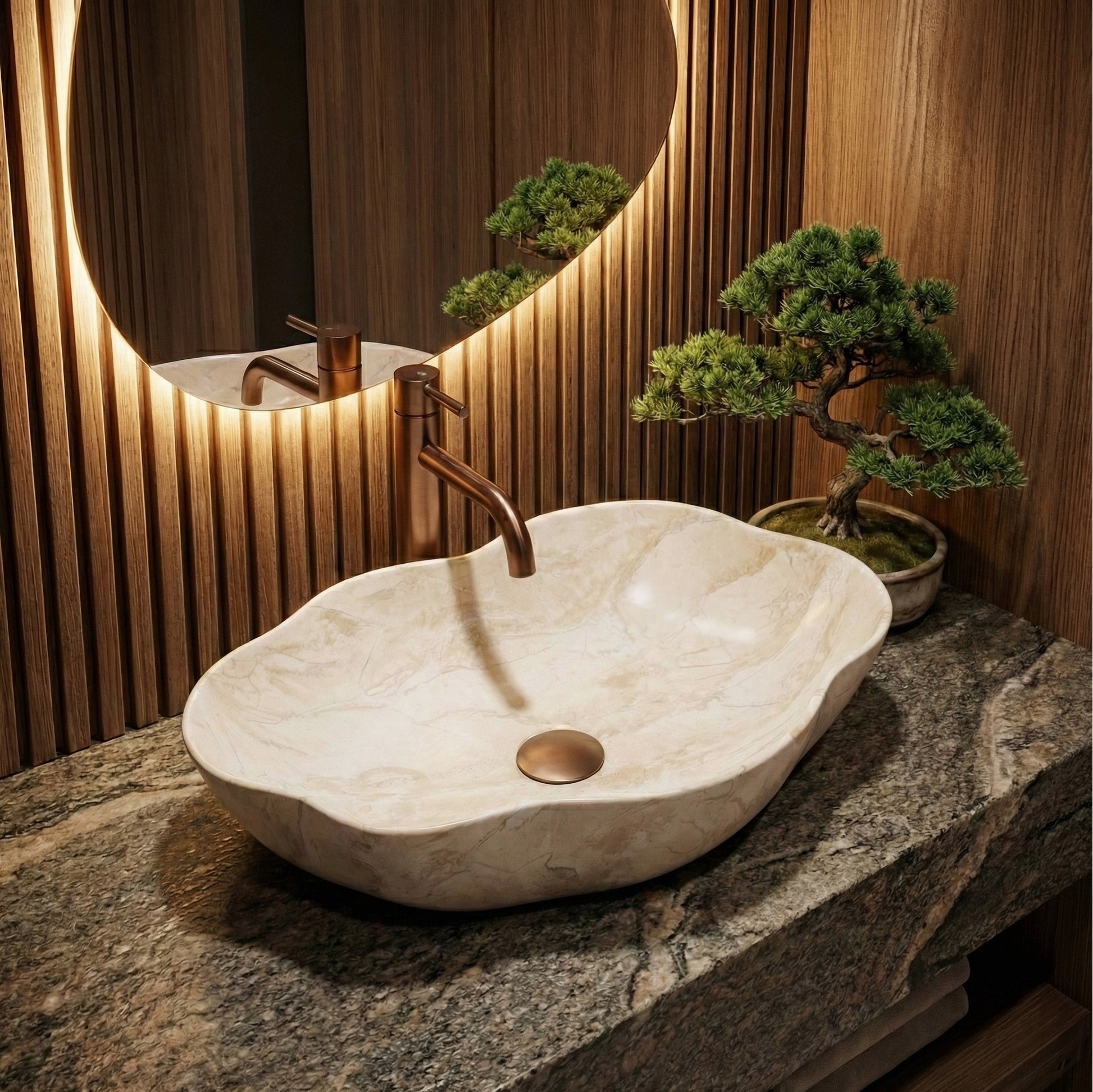Aufsatzwaschbecken Rea Pearl Kallisto  4