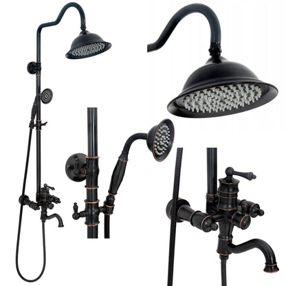 Duschset Rea Vintage black  1