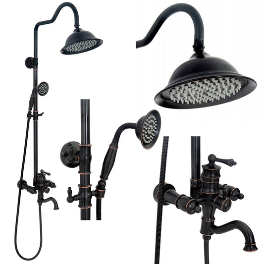Duschset Rea Vintage black  1