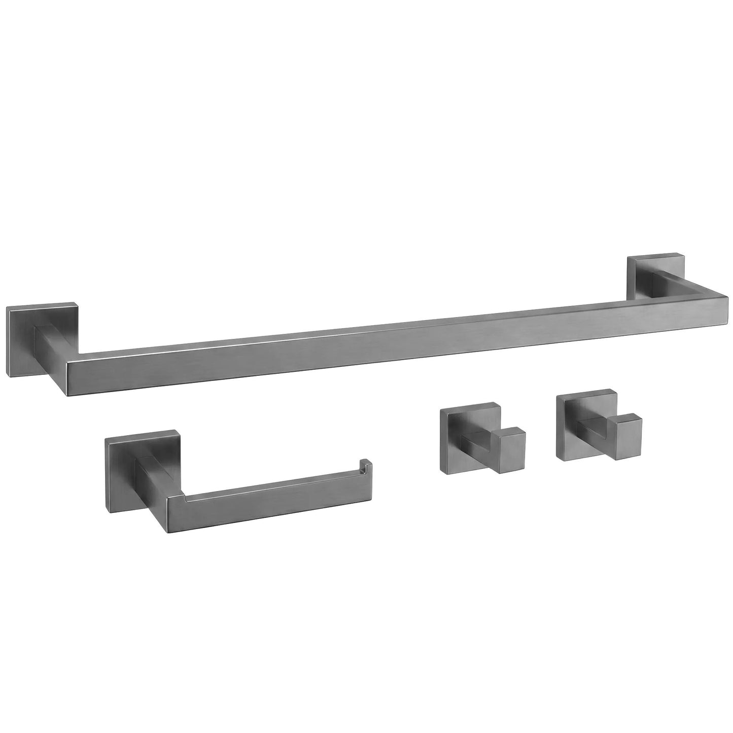 Badezimmer-Accessoire-Set Rio Titan  4-teilig  2