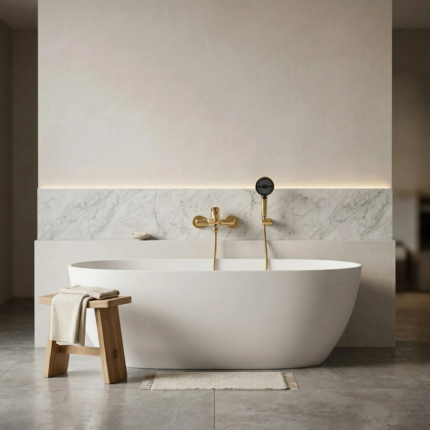 Badewannenarmatur PREMIUM REA Vision Gold  2